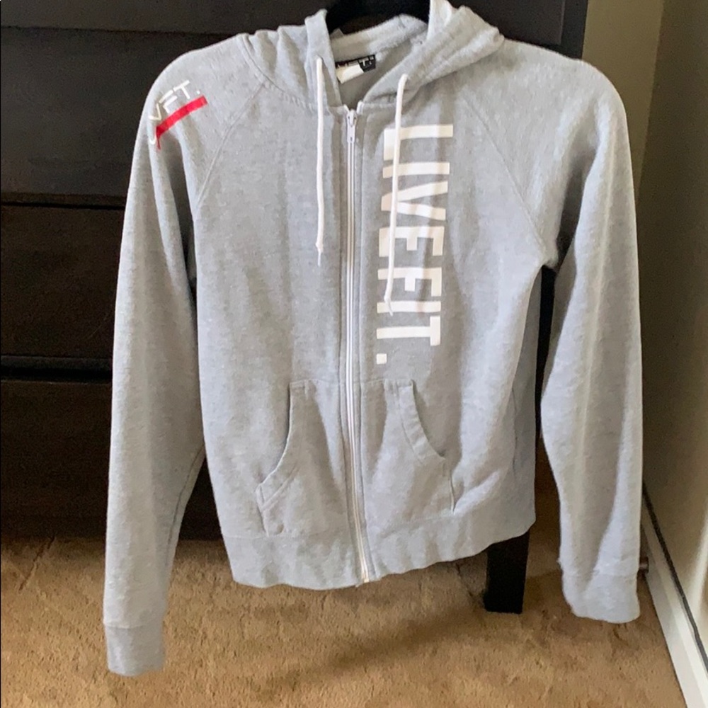 LVFT zip up hoodie